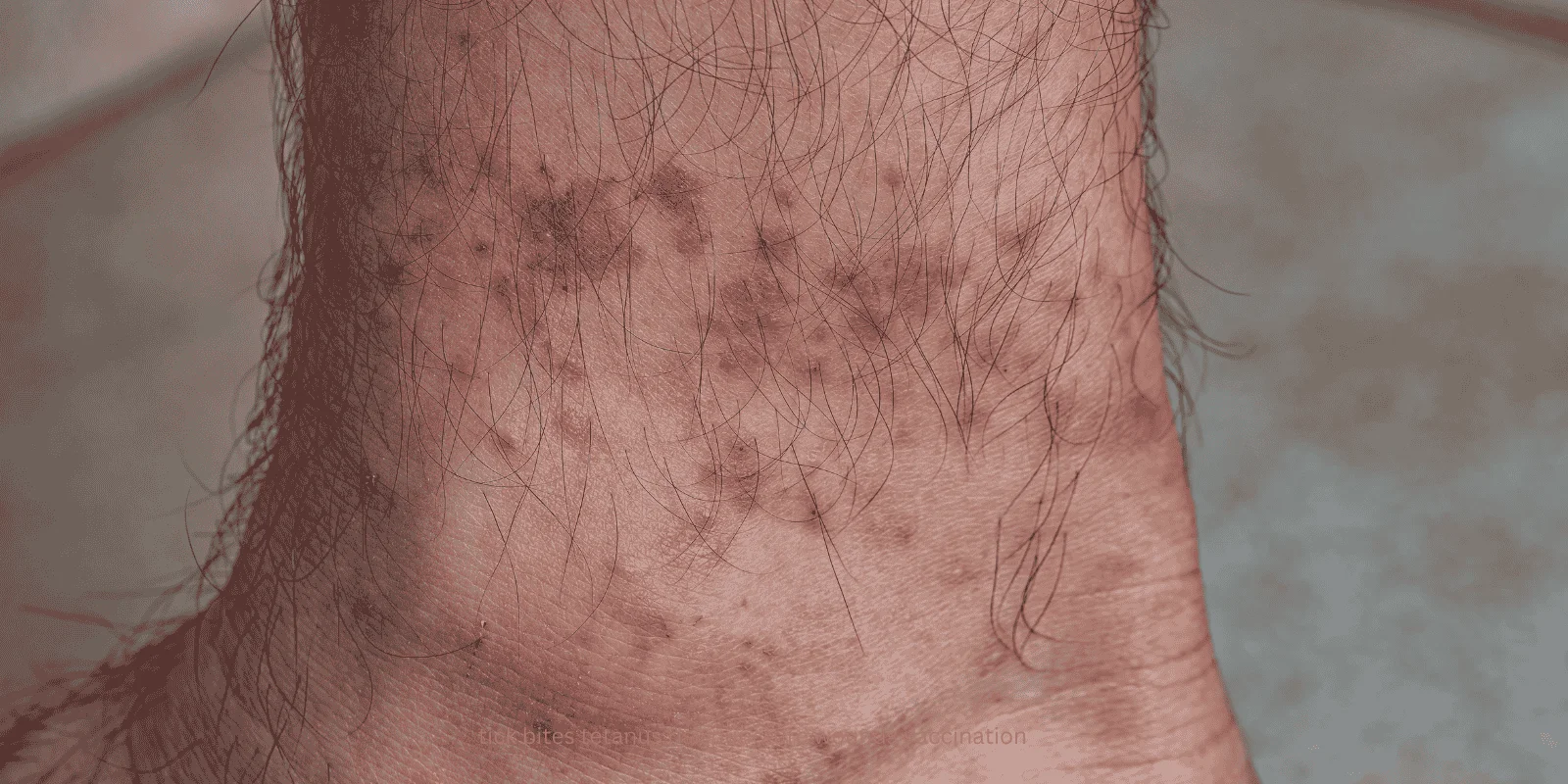 tick bites tetanus risk puncture wounds vaccination