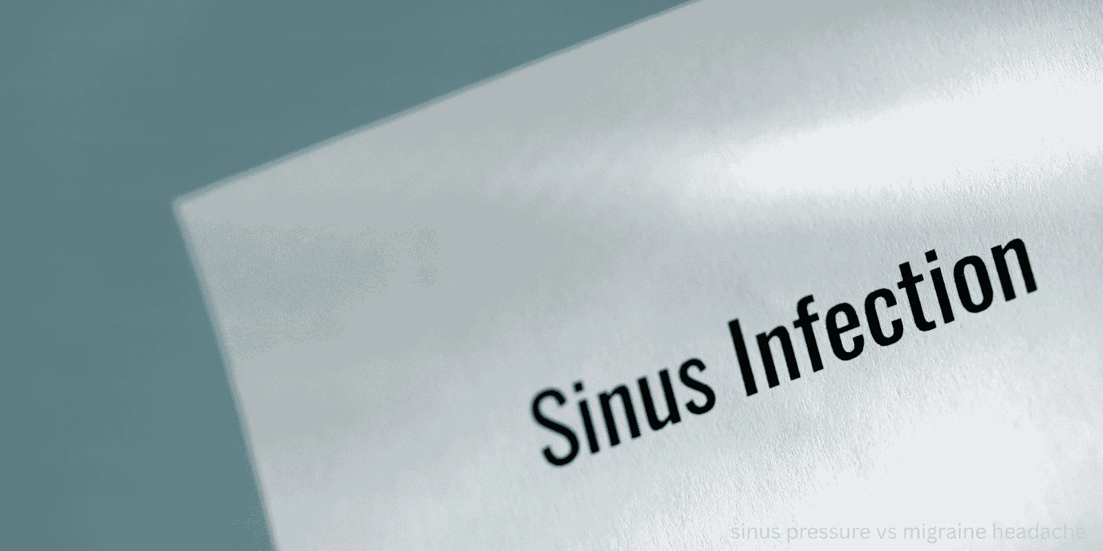 sinus pressure vs migraine headache