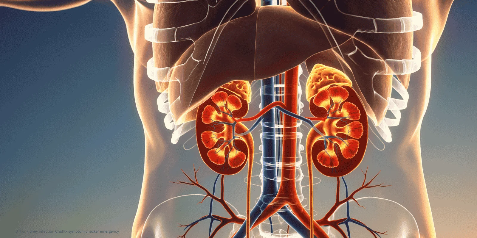 UTI or kidney infection ChatRx symptom checker emergency