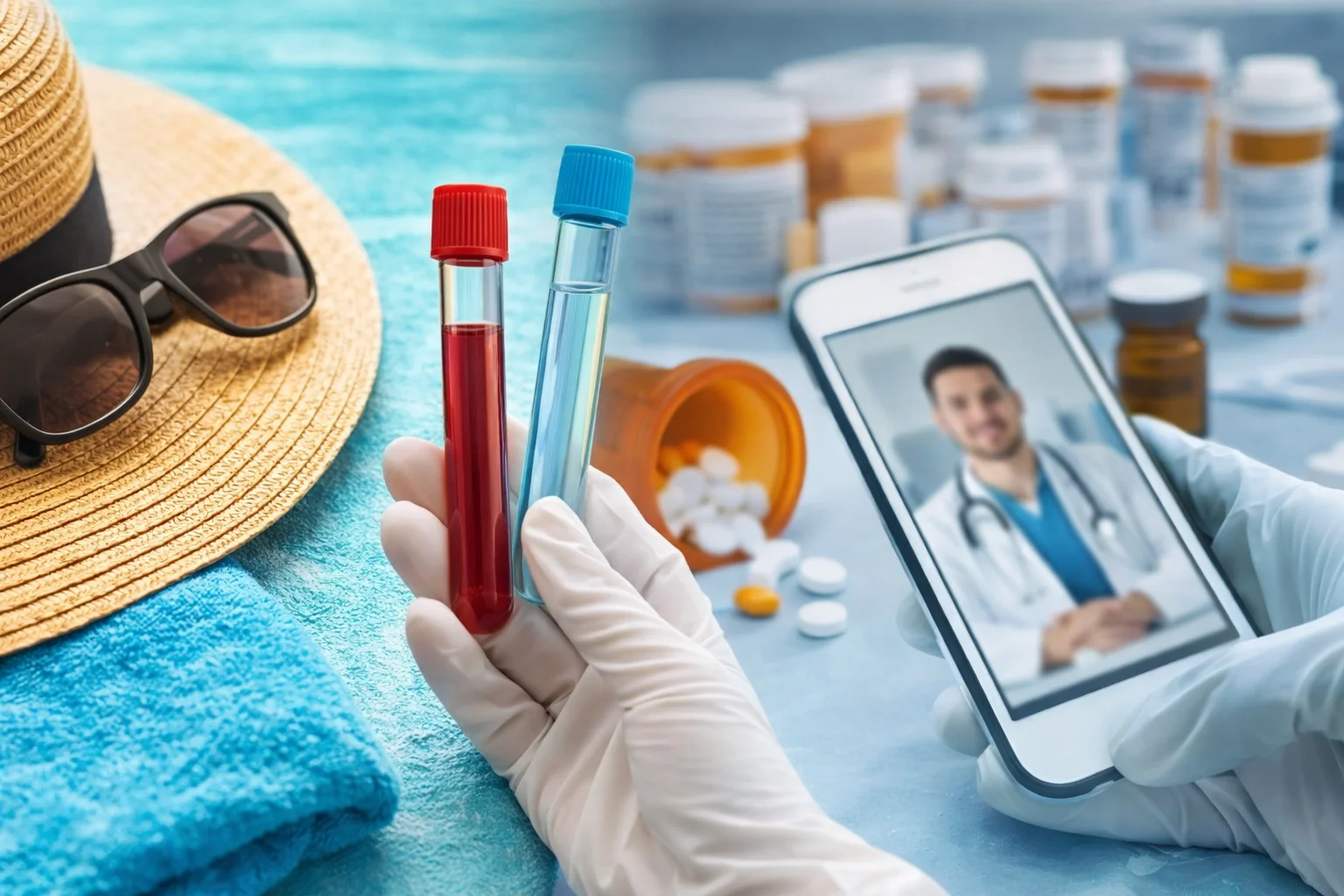 spring break STI check discreet online treatment