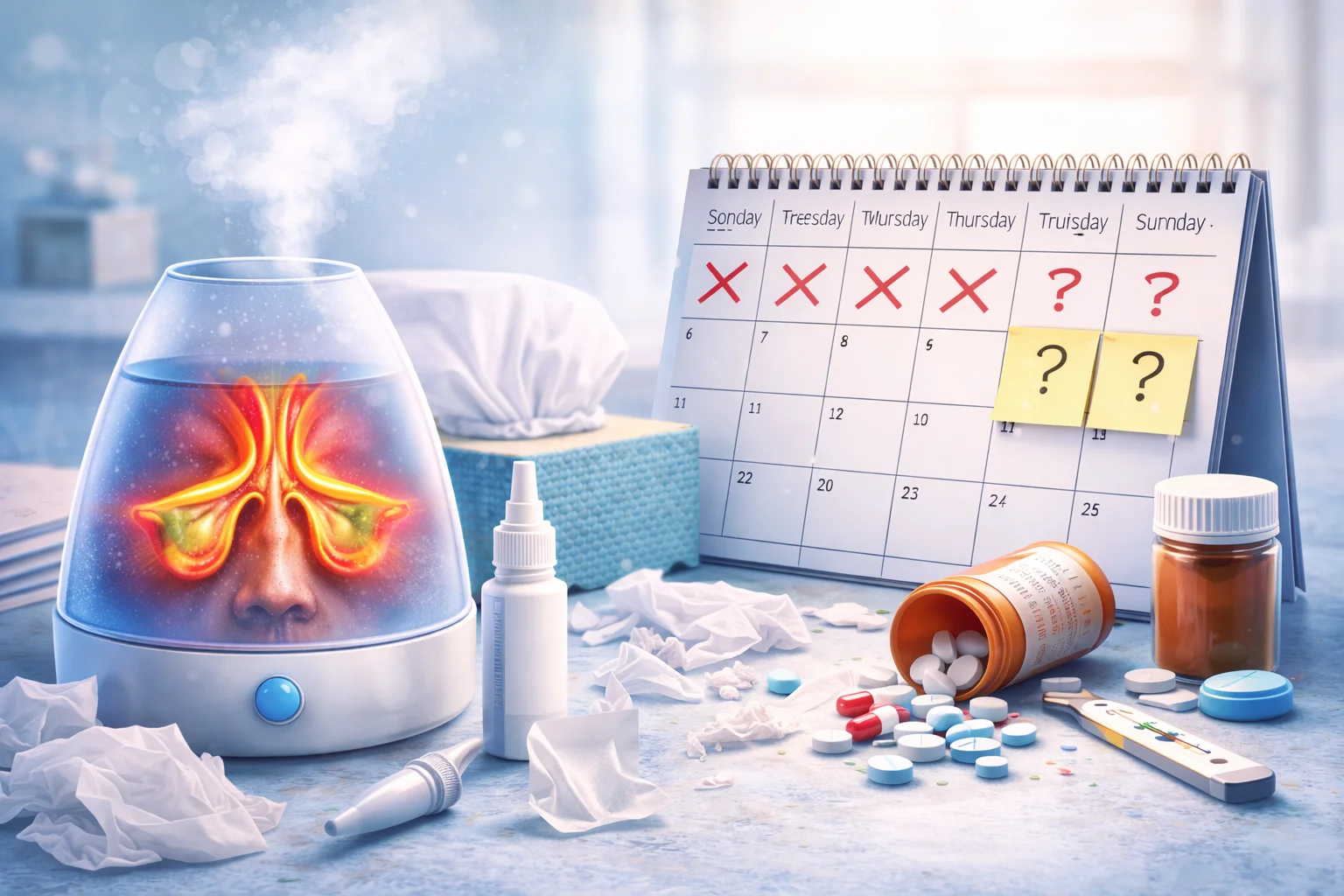 how long does sinus infection last without treatment
